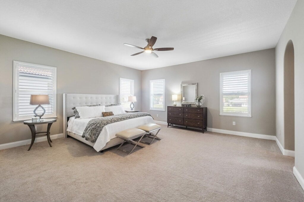 bedroom real estate photography orlando