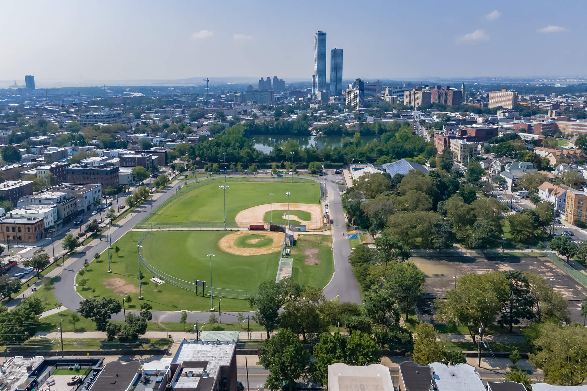 city skyline commercial real estate photo