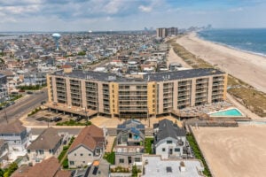 aerial photography of Longport, NJ
