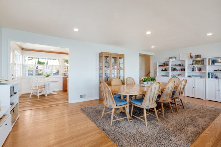 dining room real estate photography oakland