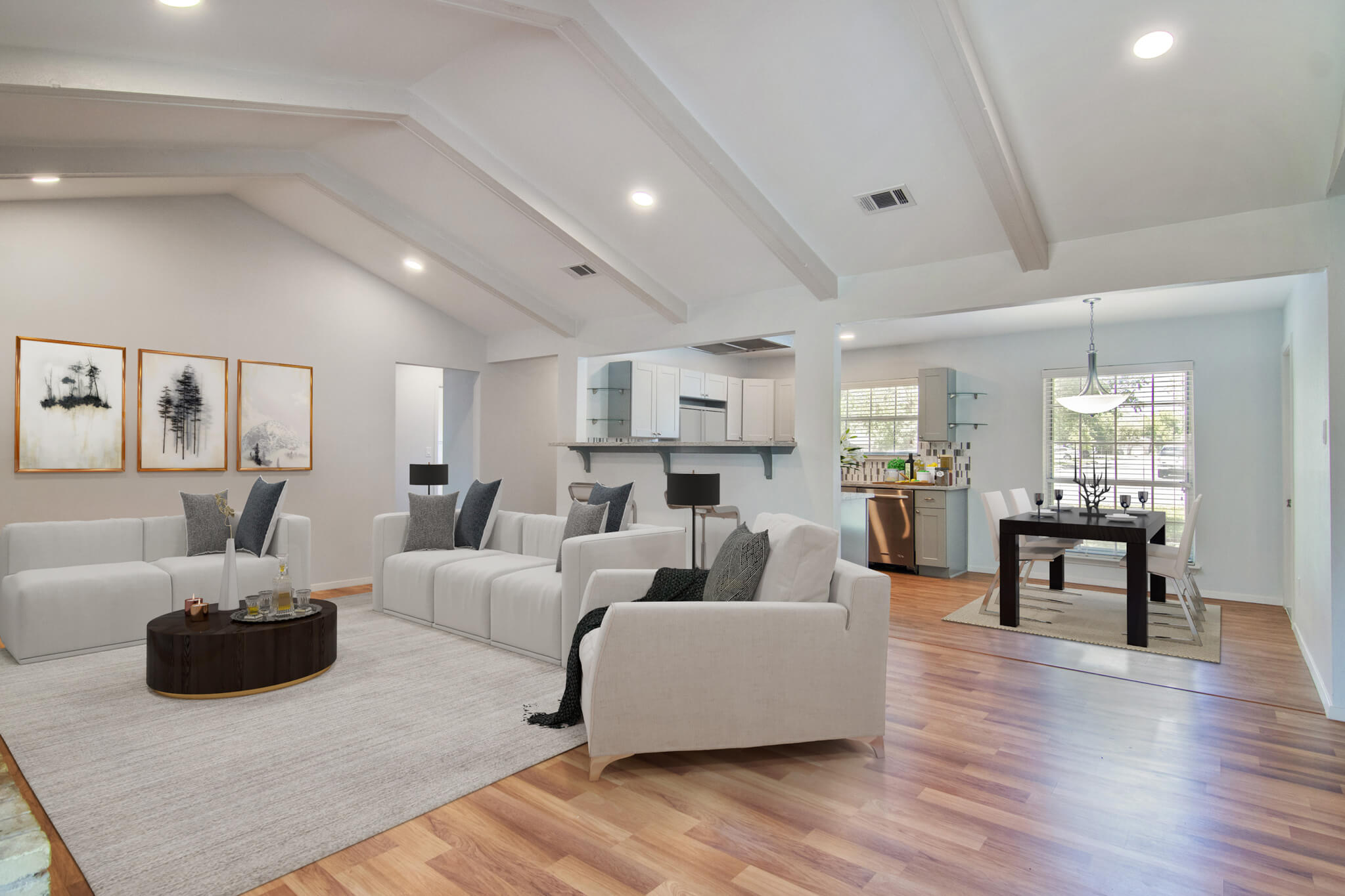 Living Room & Dining 2