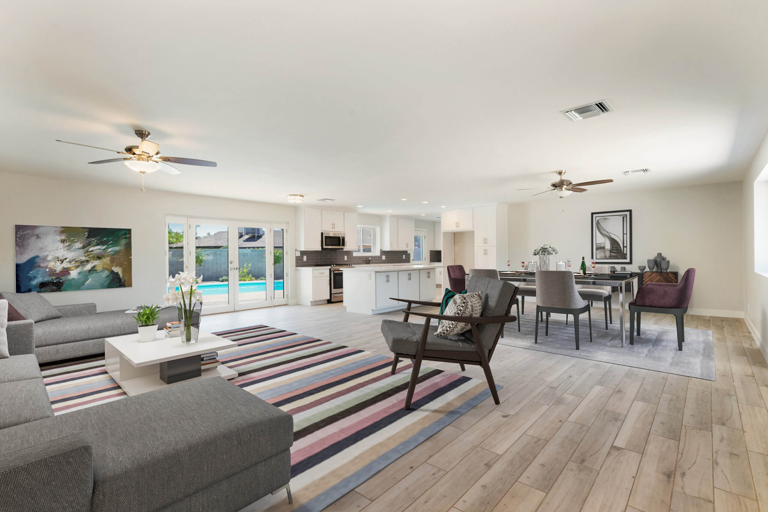 Living Room & Dining 4