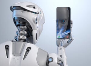 AI robot photographer